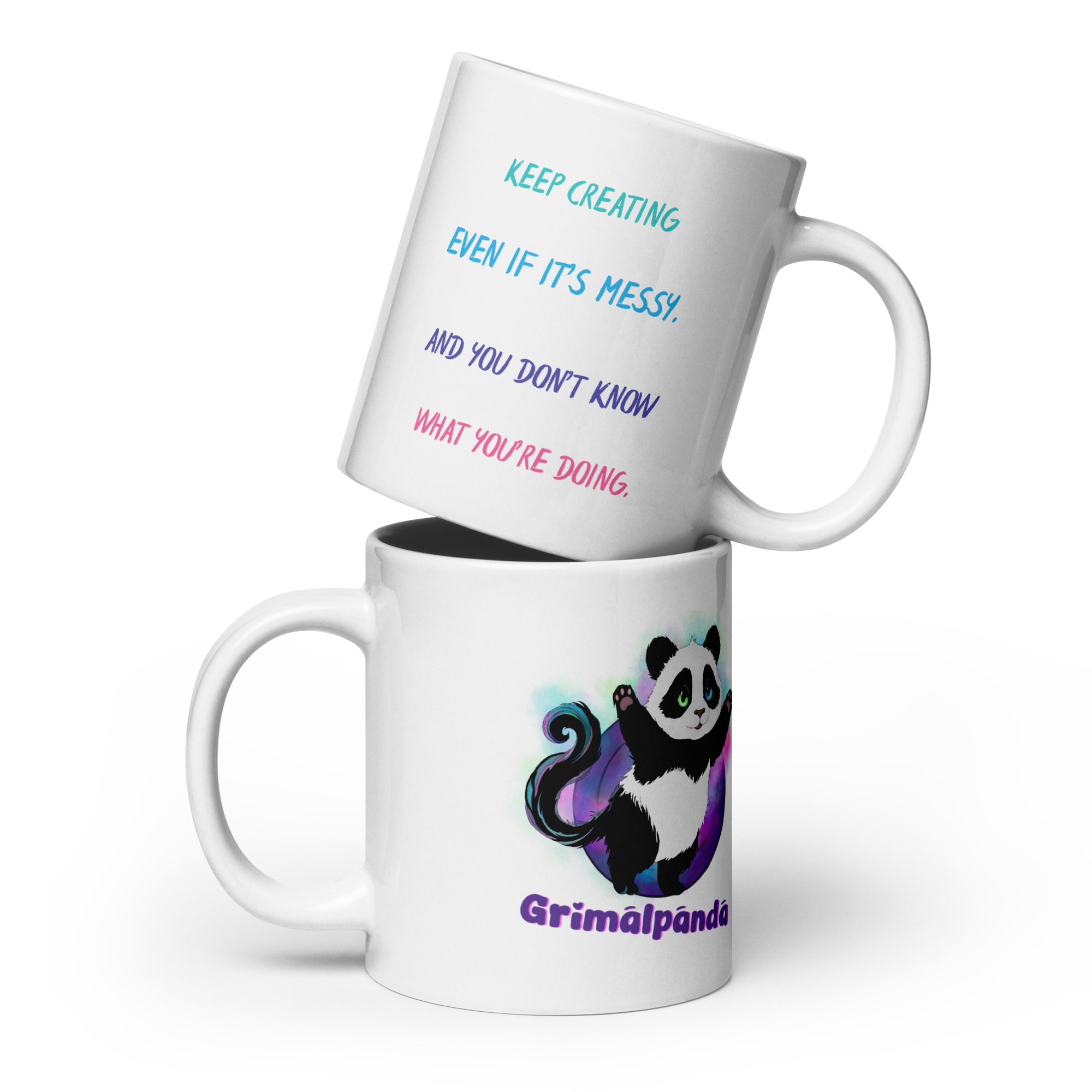 White glossy mug - Image 3